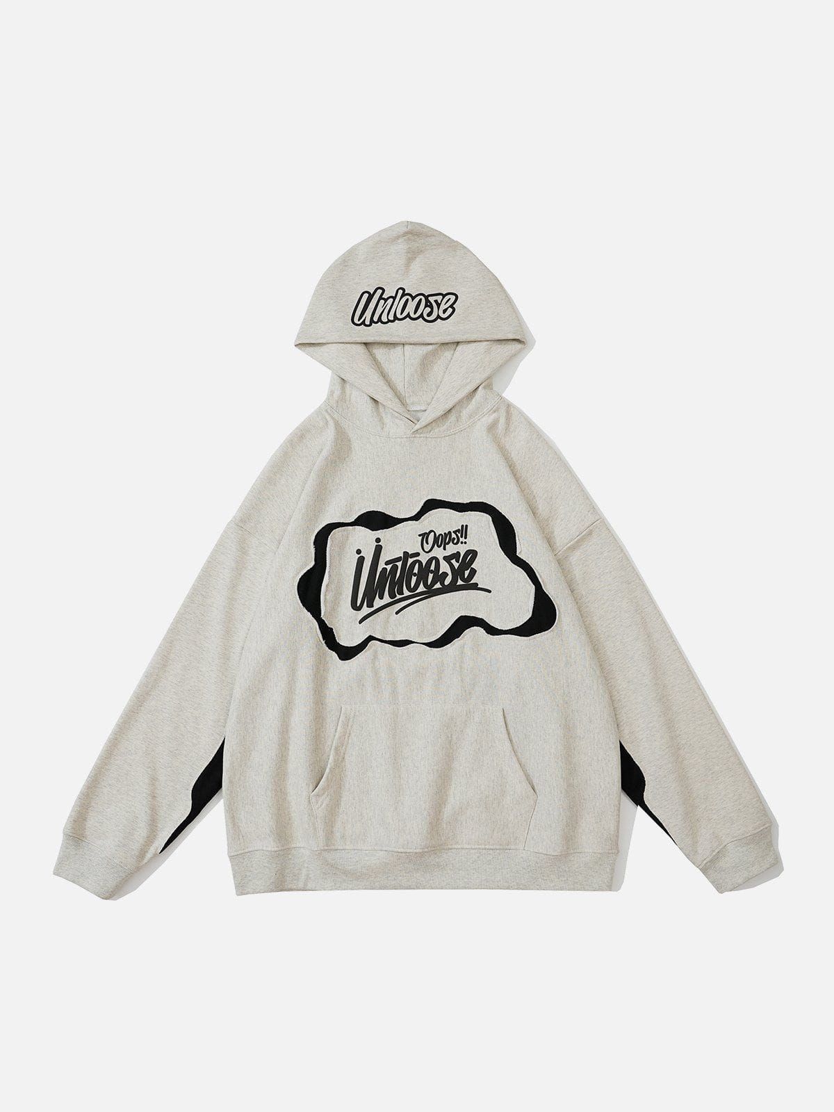 Aelfric Eden Foam Print Ripped Hoodie sold by Aelfric Eden product image thumbnail 3