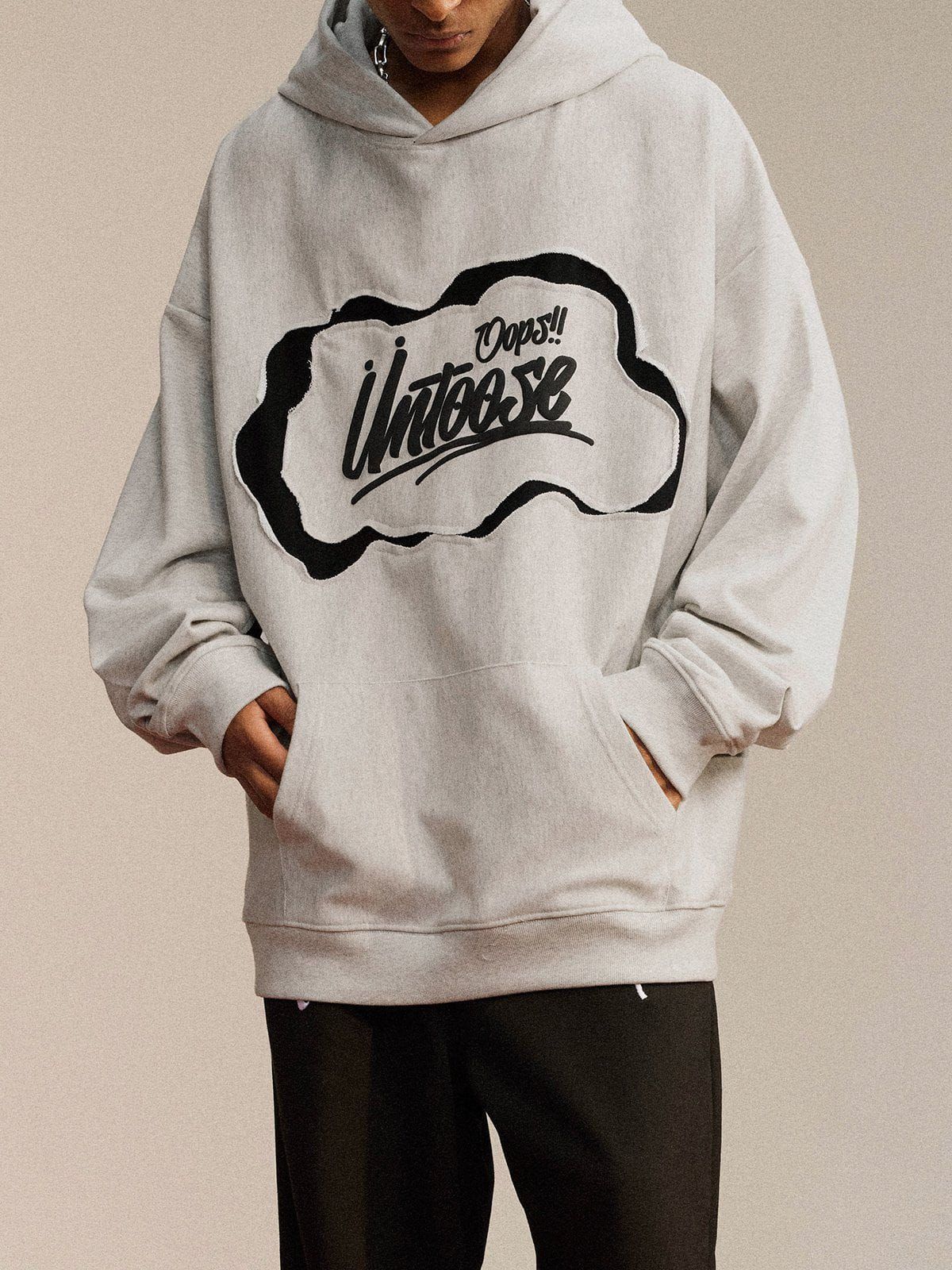 Aelfric Eden Foam Print Ripped Hoodie sold by Aelfric Eden product image thumbnail 5