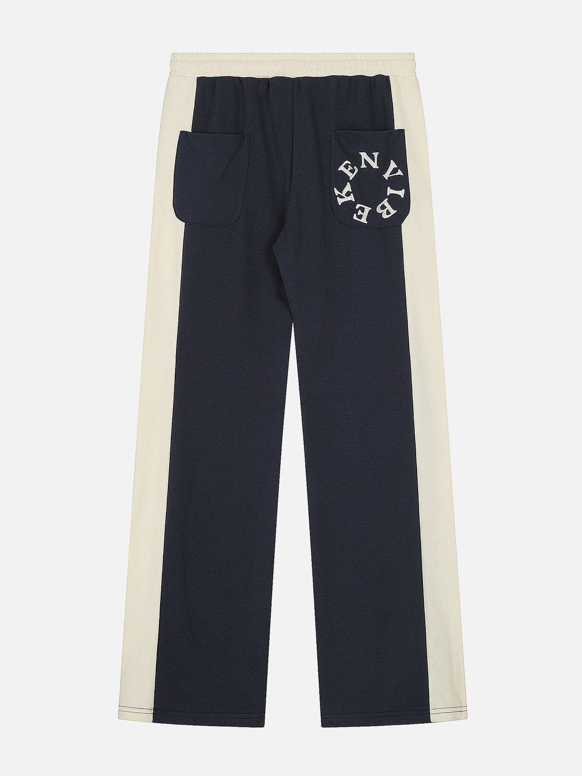 Aelfric Eden Patchwork Embroidery Sweatpants sold by Aelfric Eden