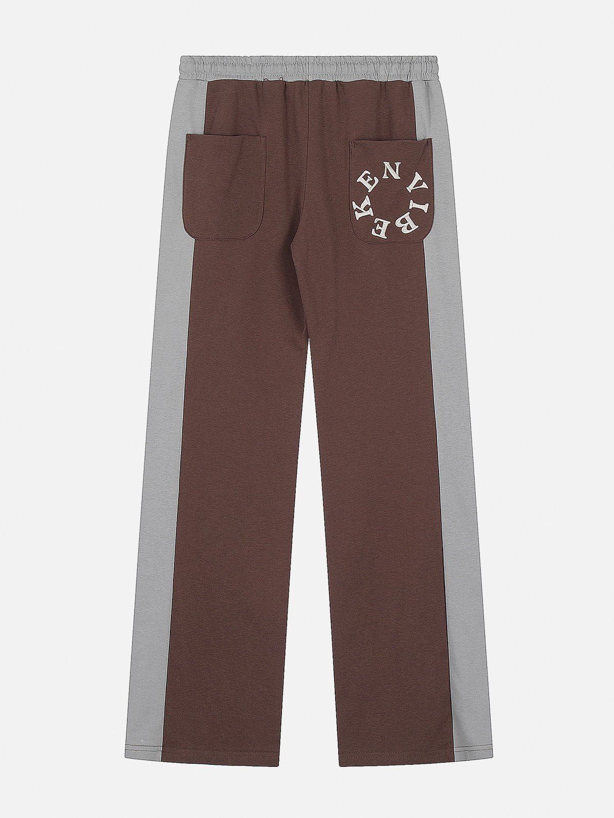 Aelfric Eden Patchwork Embroidery Sweatpants sold by Aelfric Eden product image thumbnail 3