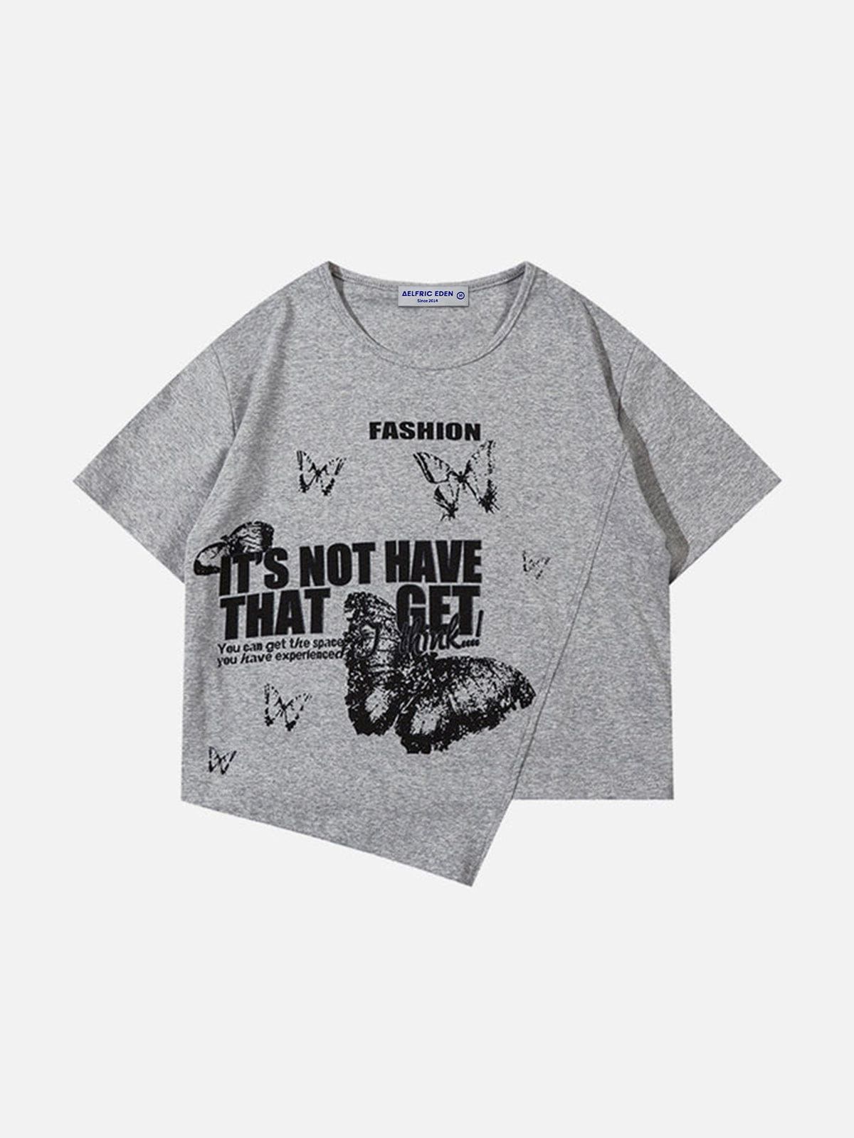 Butterfly Print Tee sold by Aelfric Eden