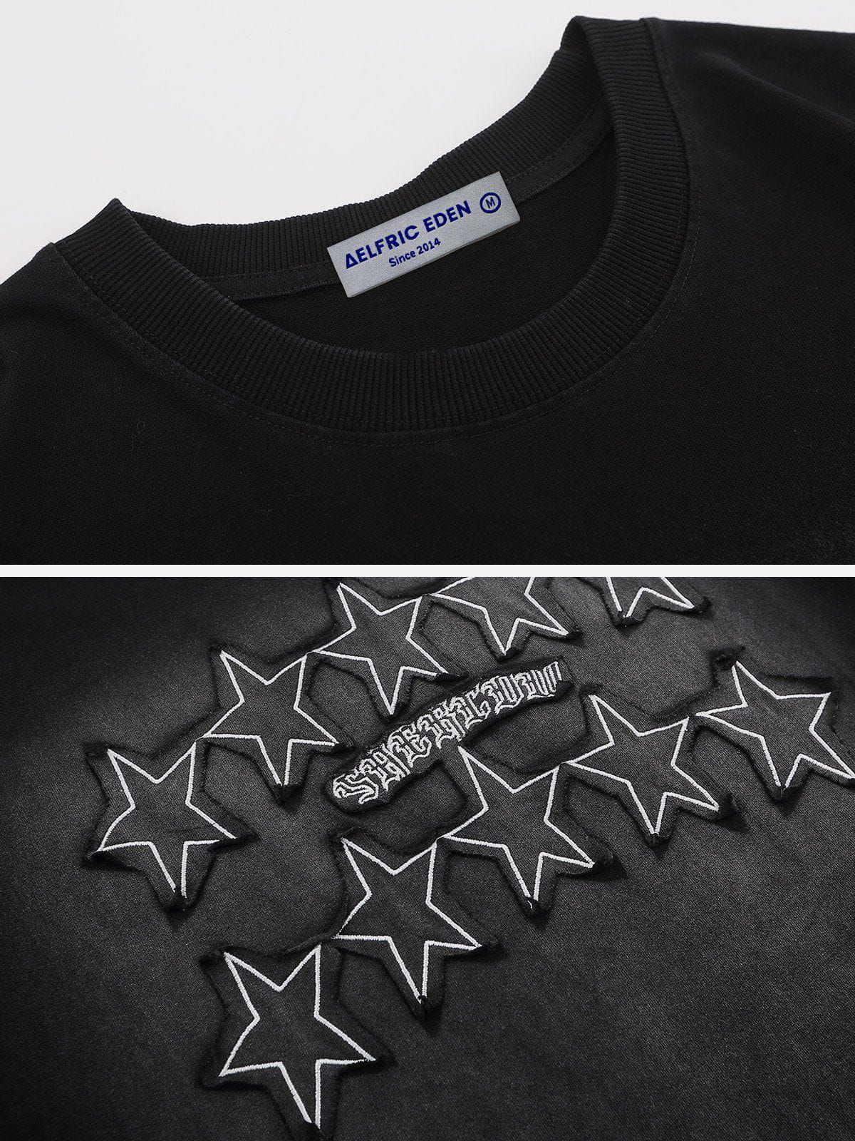 Aelfric Eden Stars Pattern Washed Tee sold by Aelfric Eden product image thumbnail 5