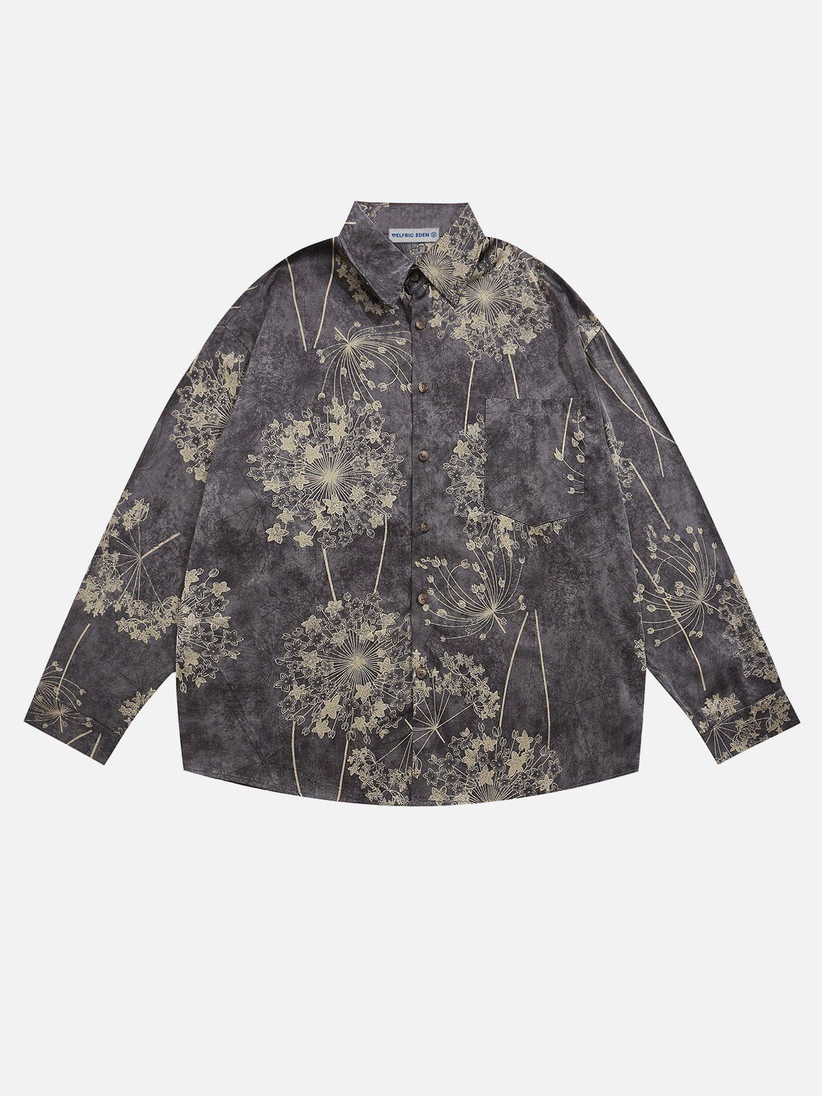 Aelfric Eden Vintage Floral Print Long Sleeve Shirt sold by Aelfric Eden product image thumbnail 2