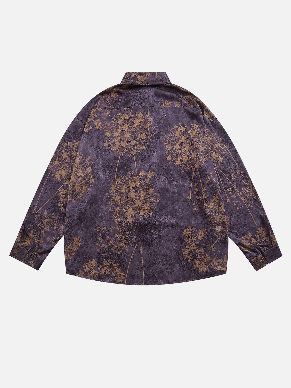 Aelfric Eden Vintage Floral Print Long Sleeve Shirt sold by Aelfric Eden product image thumbnail 3