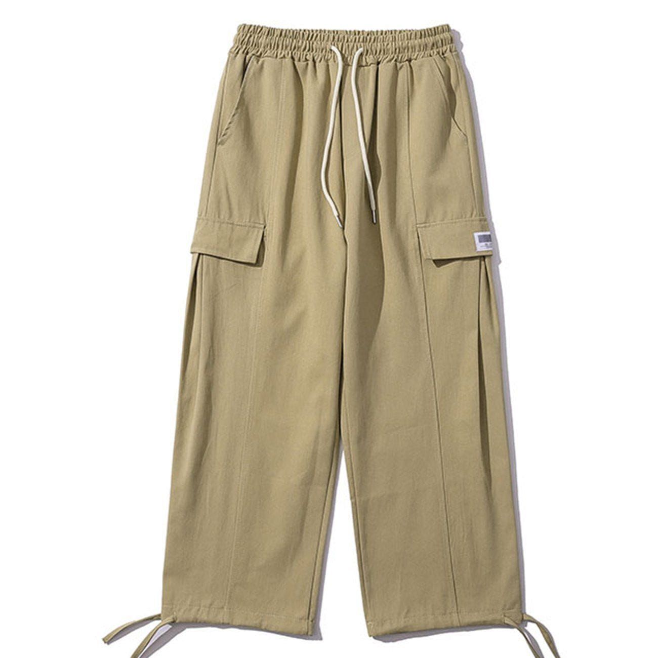 Aelfric Eden Multi-pocket Wide-leg Cargo Pants sold by Aelfric Eden