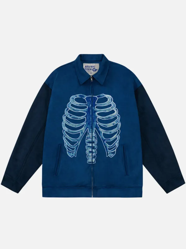Aelfric Eden Skeleton Print Jacket sold by Aelfric Eden