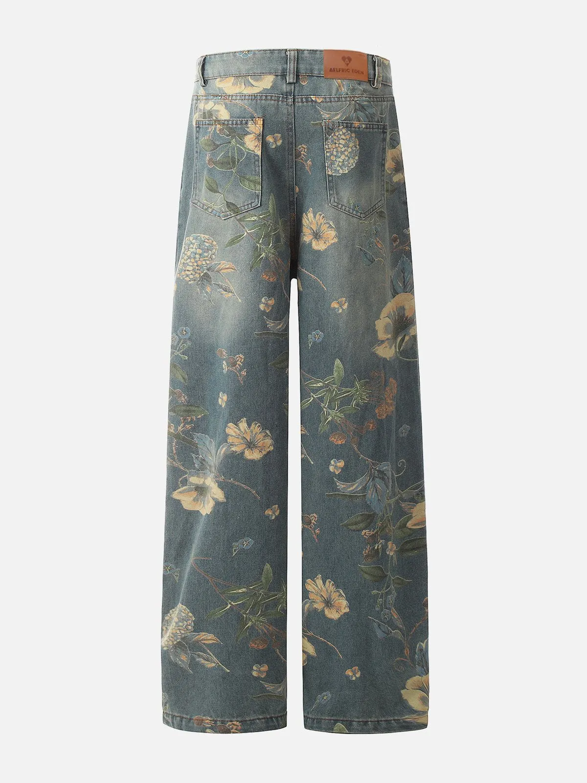 Aelfric Eden Full Print Flower Jeans sold by Aelfric Eden product image thumbnail 2