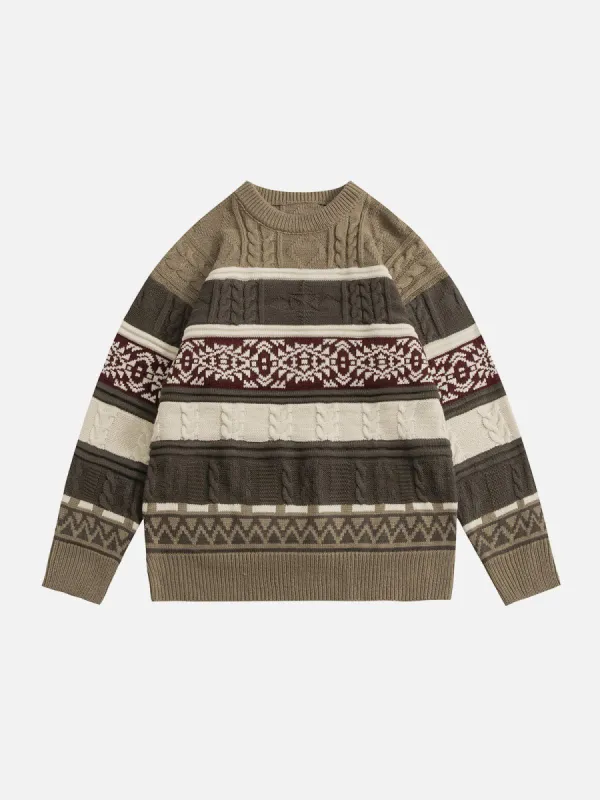 Aelfric Eden Vintage Jacquard Sweater sold by Aelfric Eden