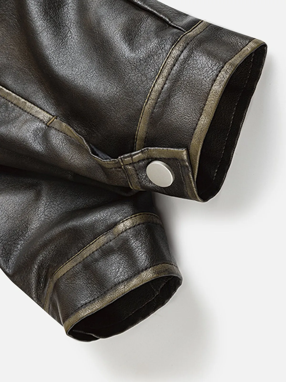 Aelfric Eden Vintage Leather Jacket sold by Aelfric Eden product image thumbnail 3