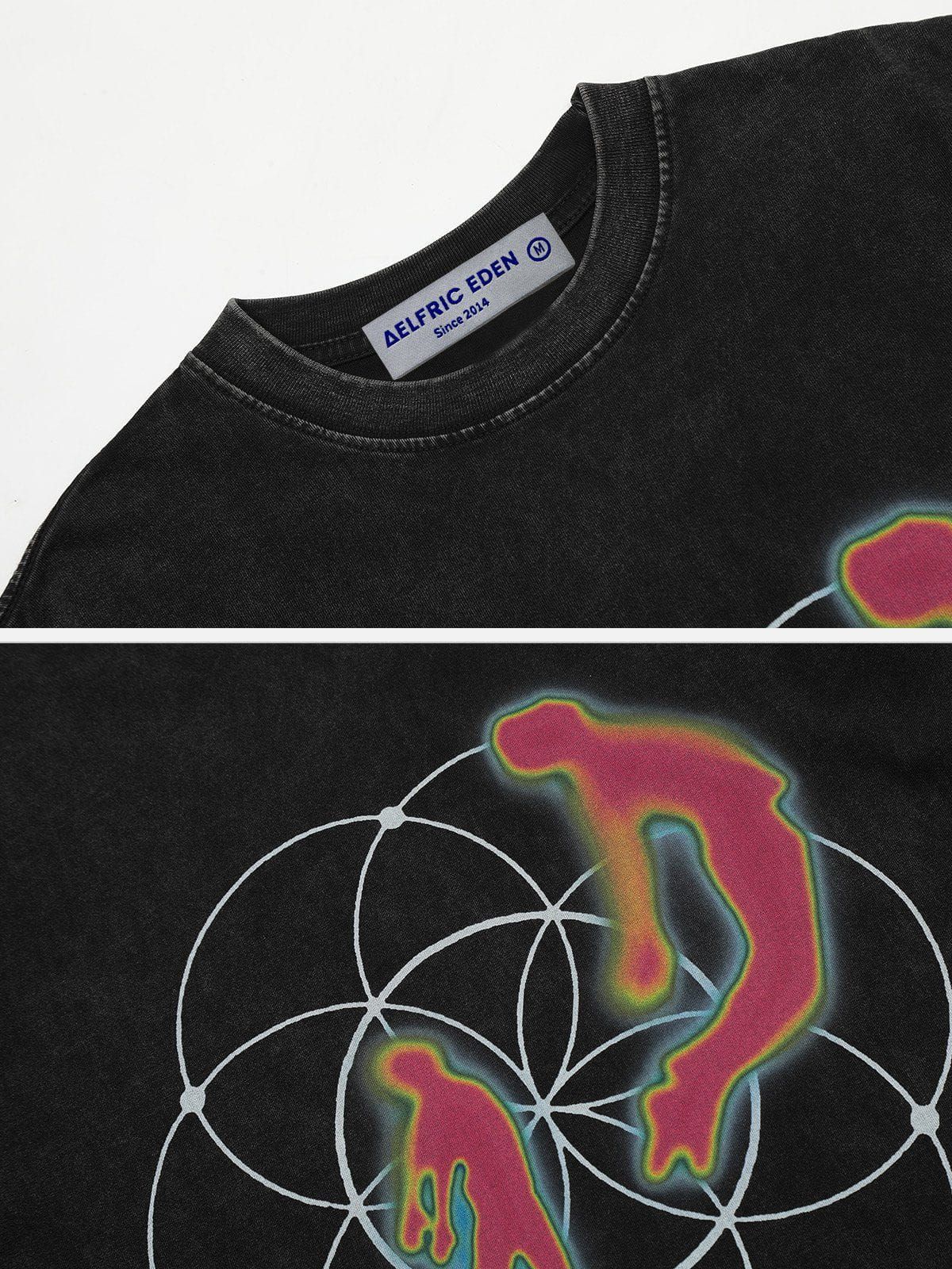 Aelfric Eden Washed Shadow Print Tee sold by Aelfric Eden product image thumbnail 3