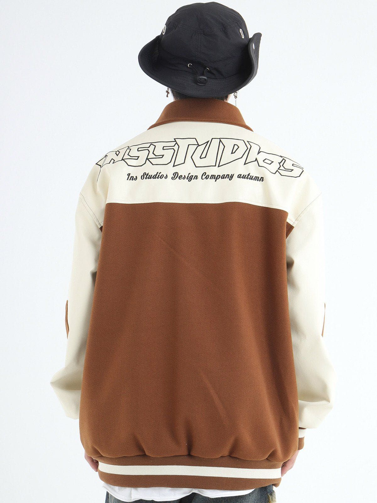 Aelfric Eden Embroidery Color Blocking Jacket sold by Aelfric Eden product image thumbnail 4