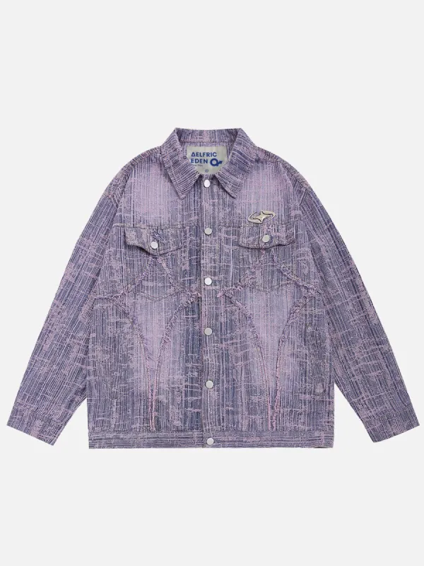 Aelfric Eden Fringe Washed Jacket sold by Aelfric Eden