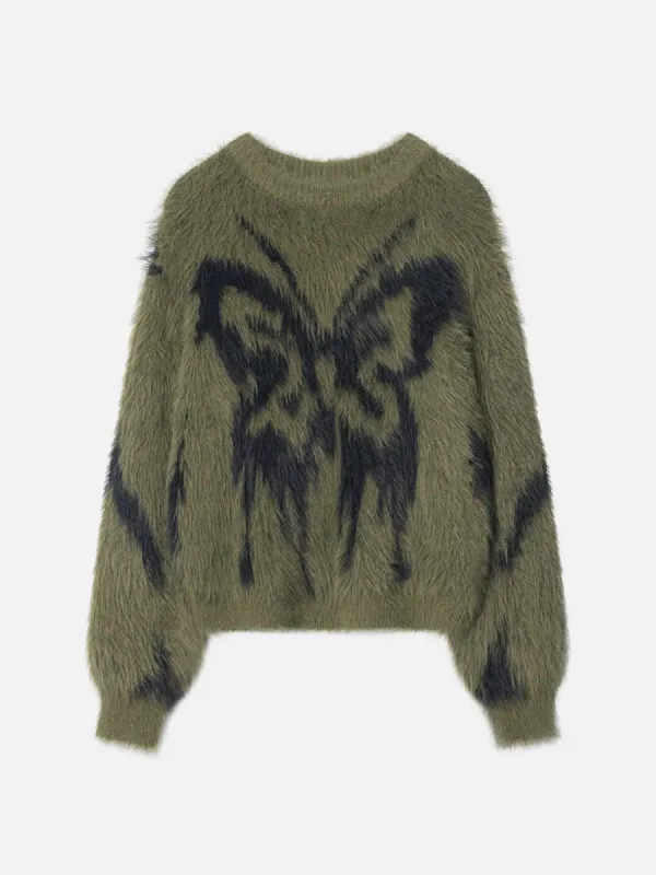 Solid Butterfly Sweater sold by Aelfric Eden