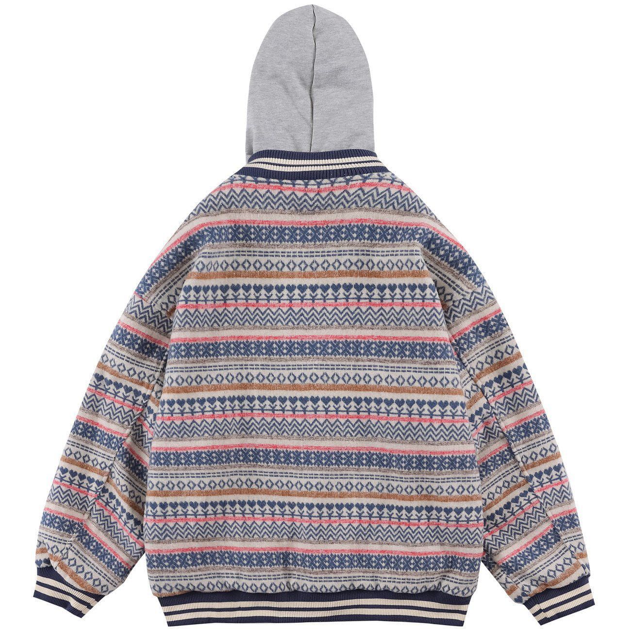Aelfric Eden Colorful Knit Hoodie sold by Aelfric Eden product image thumbnail 4