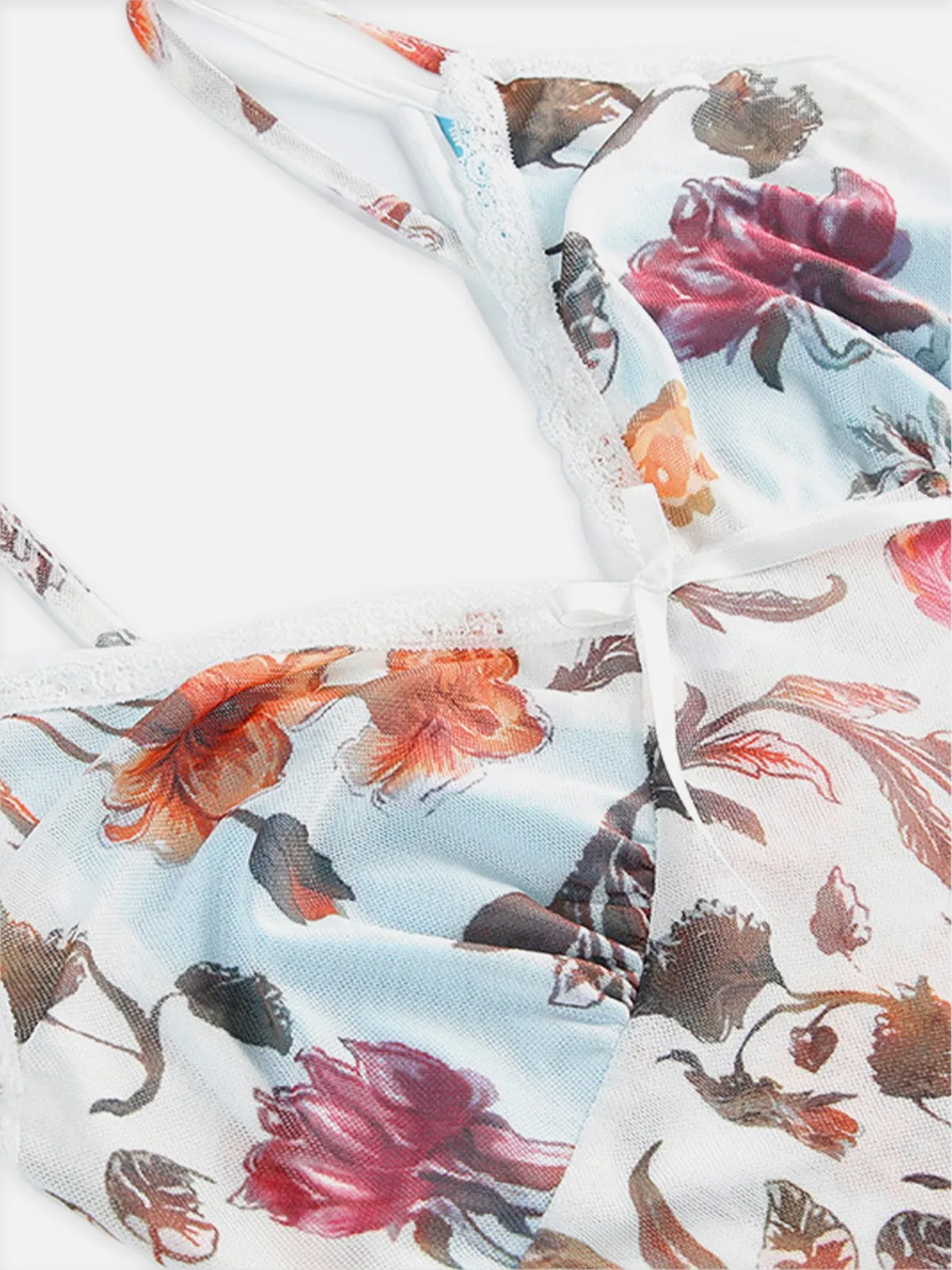 Aelfric Eden Oil Painting Flower Print Cami Top sold by Aelfric Eden product image thumbnail 3