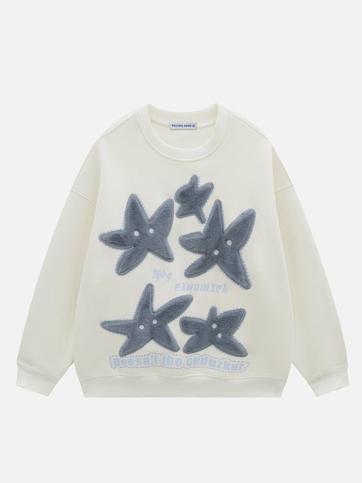 Aelfric Eden Cartoon Stars Sweatshirt sold by Aelfric Eden product image thumbnail 3