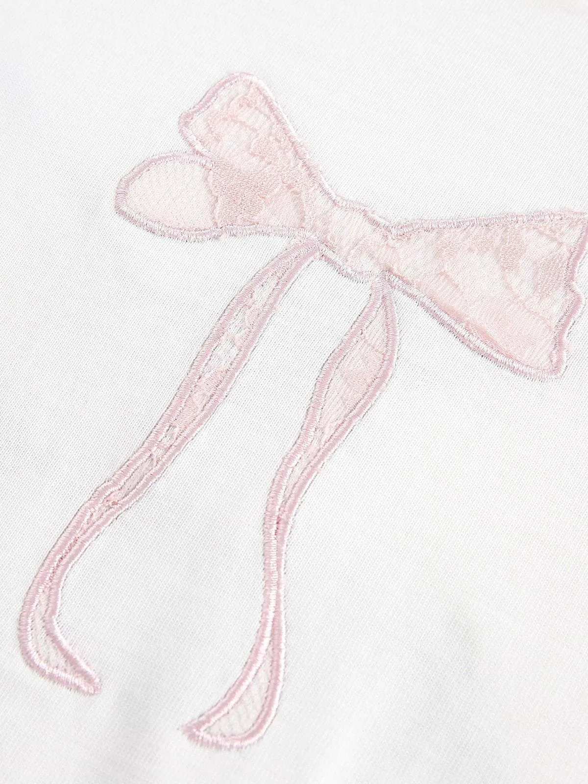 Aelfric Eden Lace Bow Tee sold by Aelfric Eden product image thumbnail 4