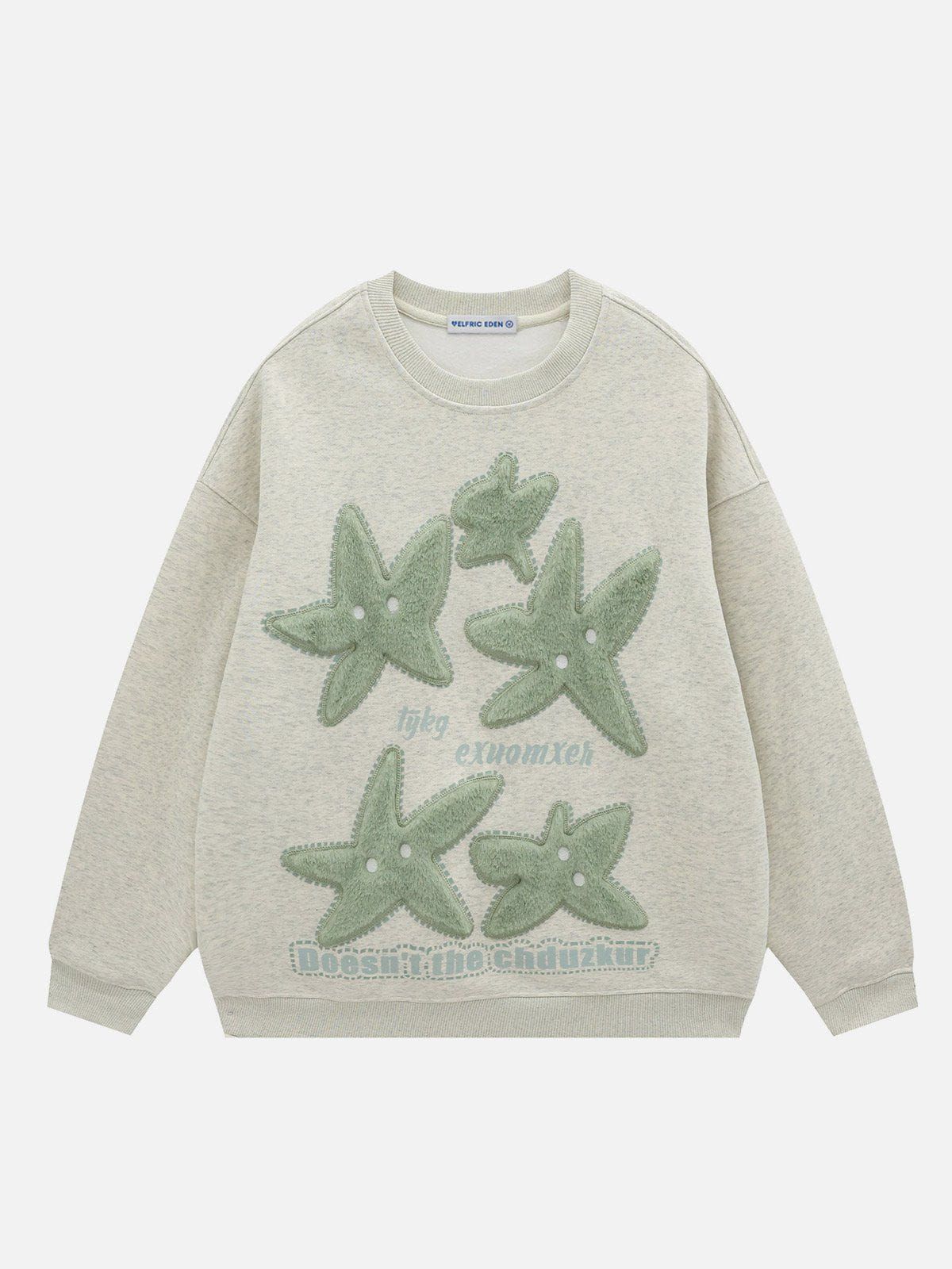Aelfric Eden Cartoon Stars Sweatshirt sold by Aelfric Eden product image thumbnail 4