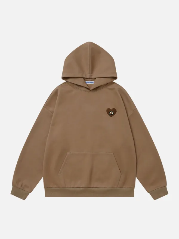 Aelfric Eden Basic Embroidery Heartie Hoodie sold by Aelfric Eden