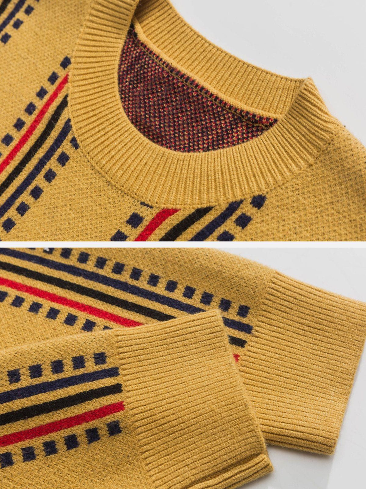 Aelfric Eden Dot Vertical Stripe Knit Sweater sold by Aelfric Eden product image thumbnail 7