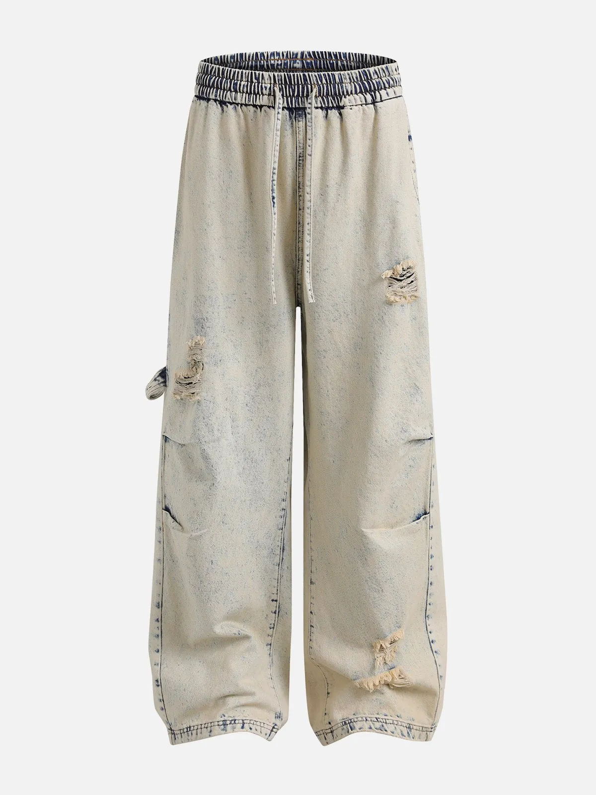 Aelfric Eden Yellow Mud Washed Loose Jeans sold by Aelfric Eden