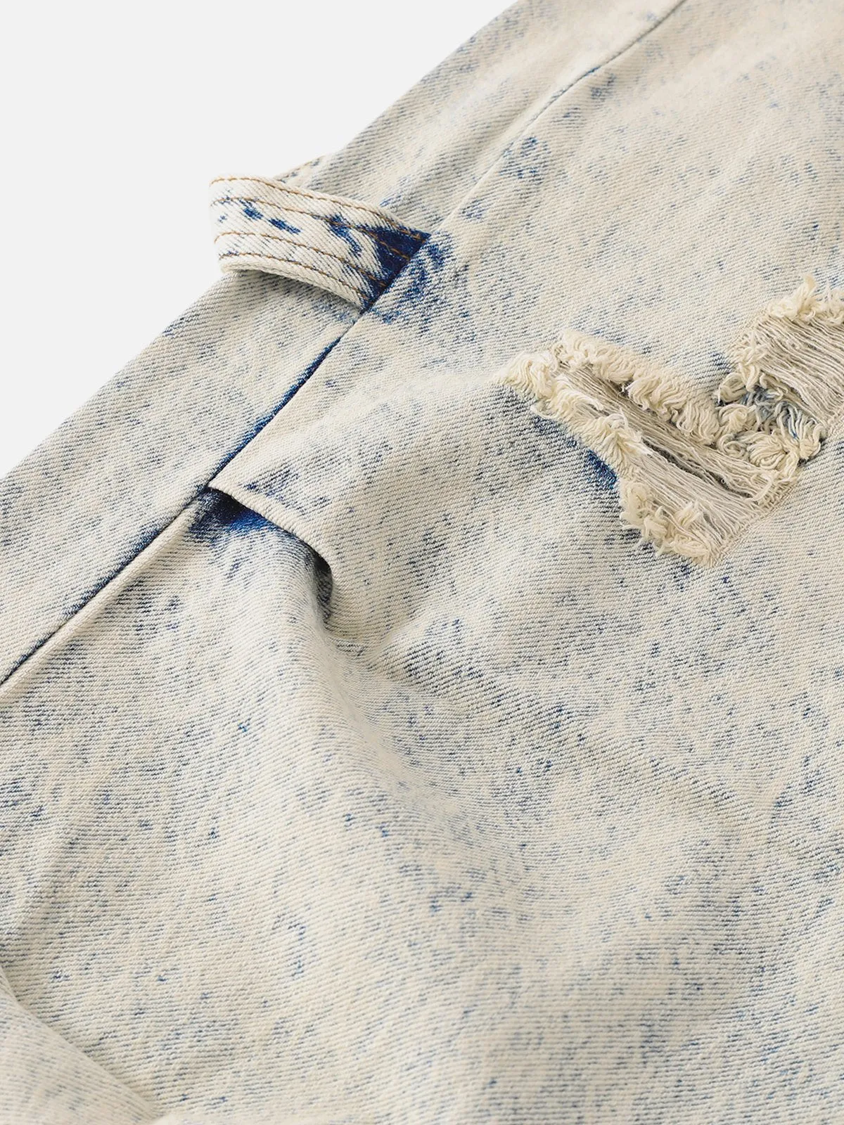 Aelfric Eden Yellow Mud Washed Loose Jeans sold by Aelfric Eden product image thumbnail 4