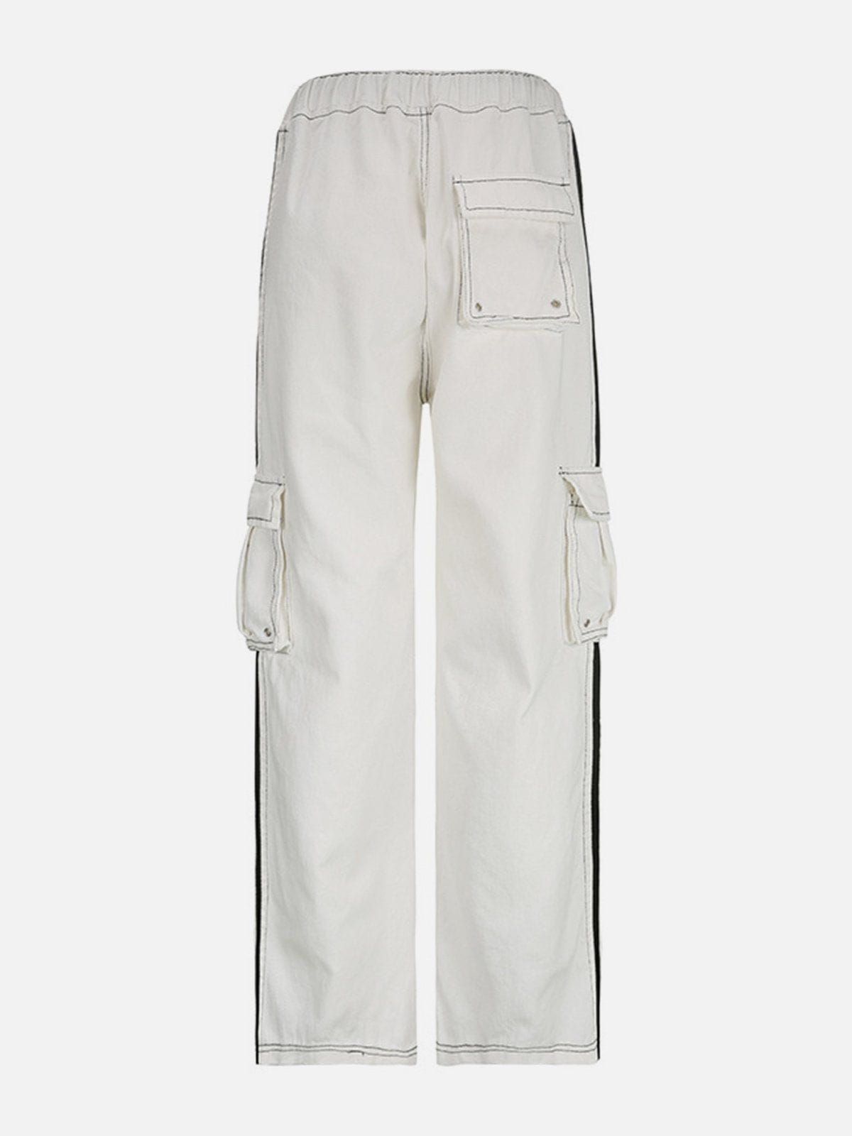 Mulit-pocket Patchwork Cargo Pants sold by Aelfric Eden product image thumbnail 2