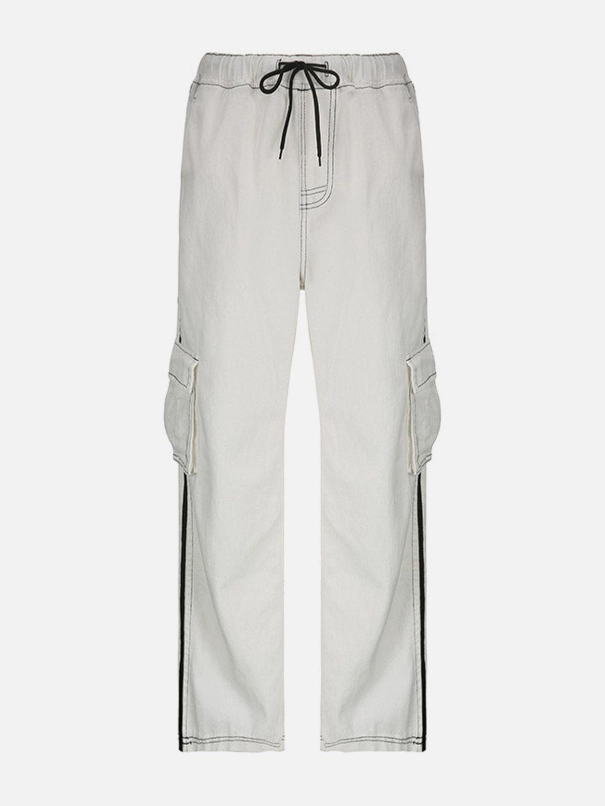 Mulit-pocket Patchwork Cargo Pants sold by Aelfric Eden