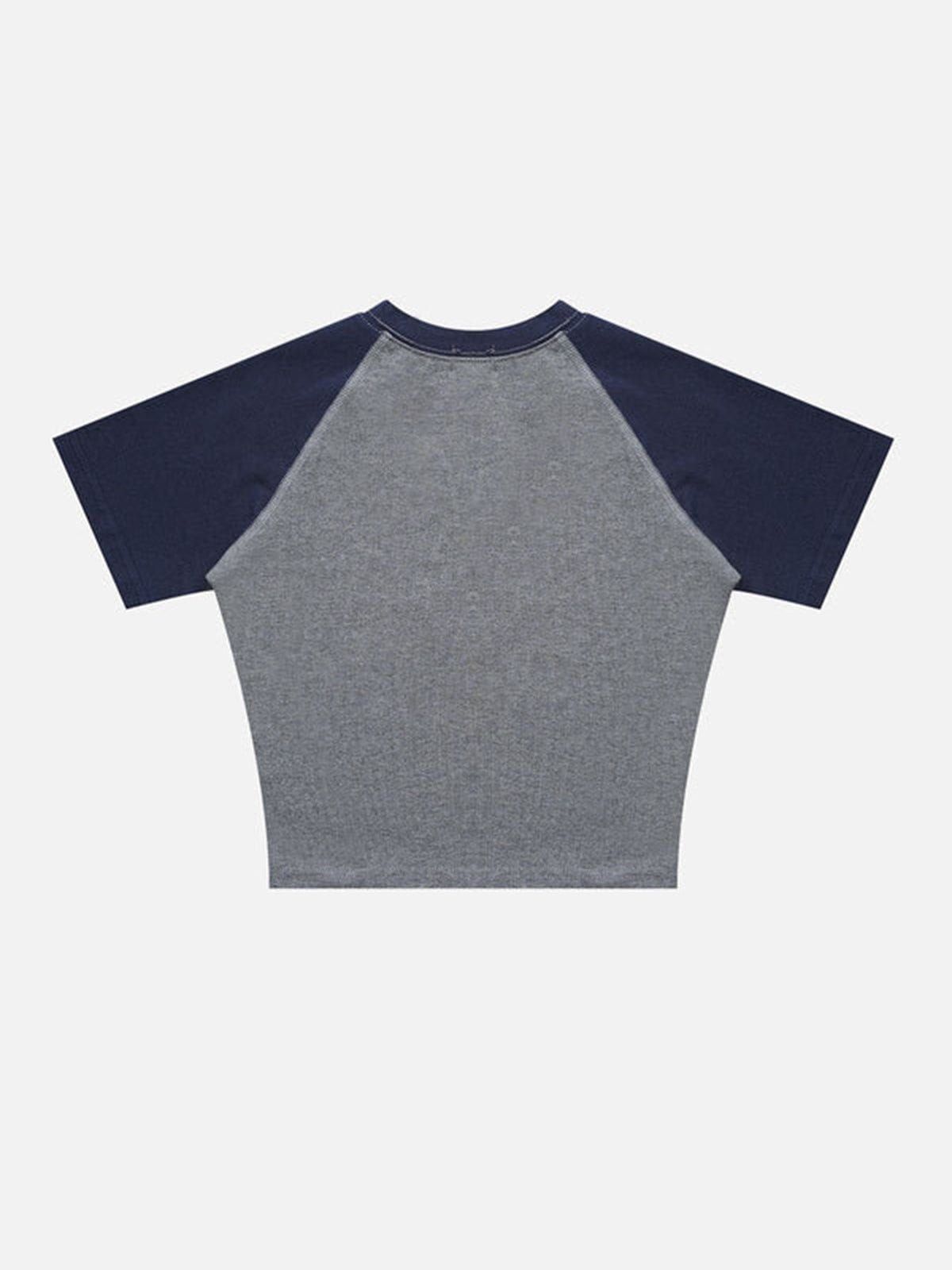 Mountain Letter Print Tee sold by Aelfric Eden product image thumbnail 4