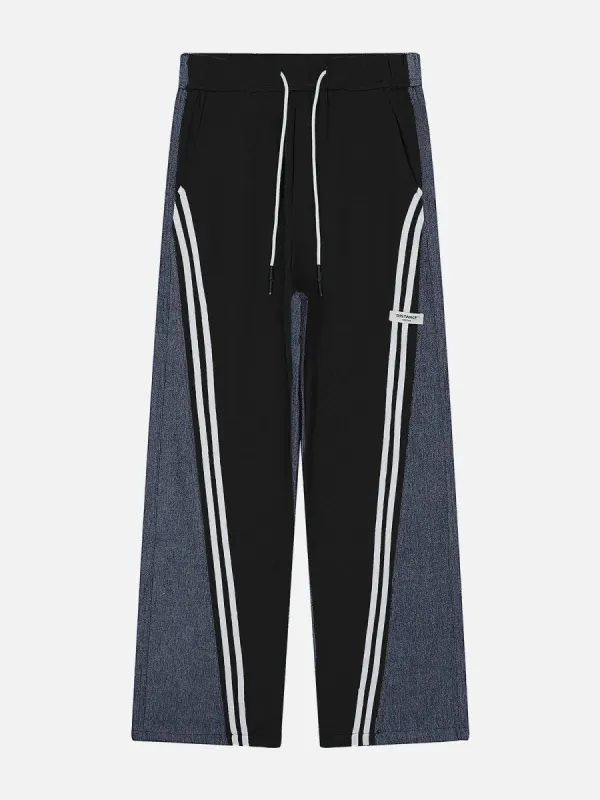 Color Clash Stripe Pants sold by Aelfric Eden