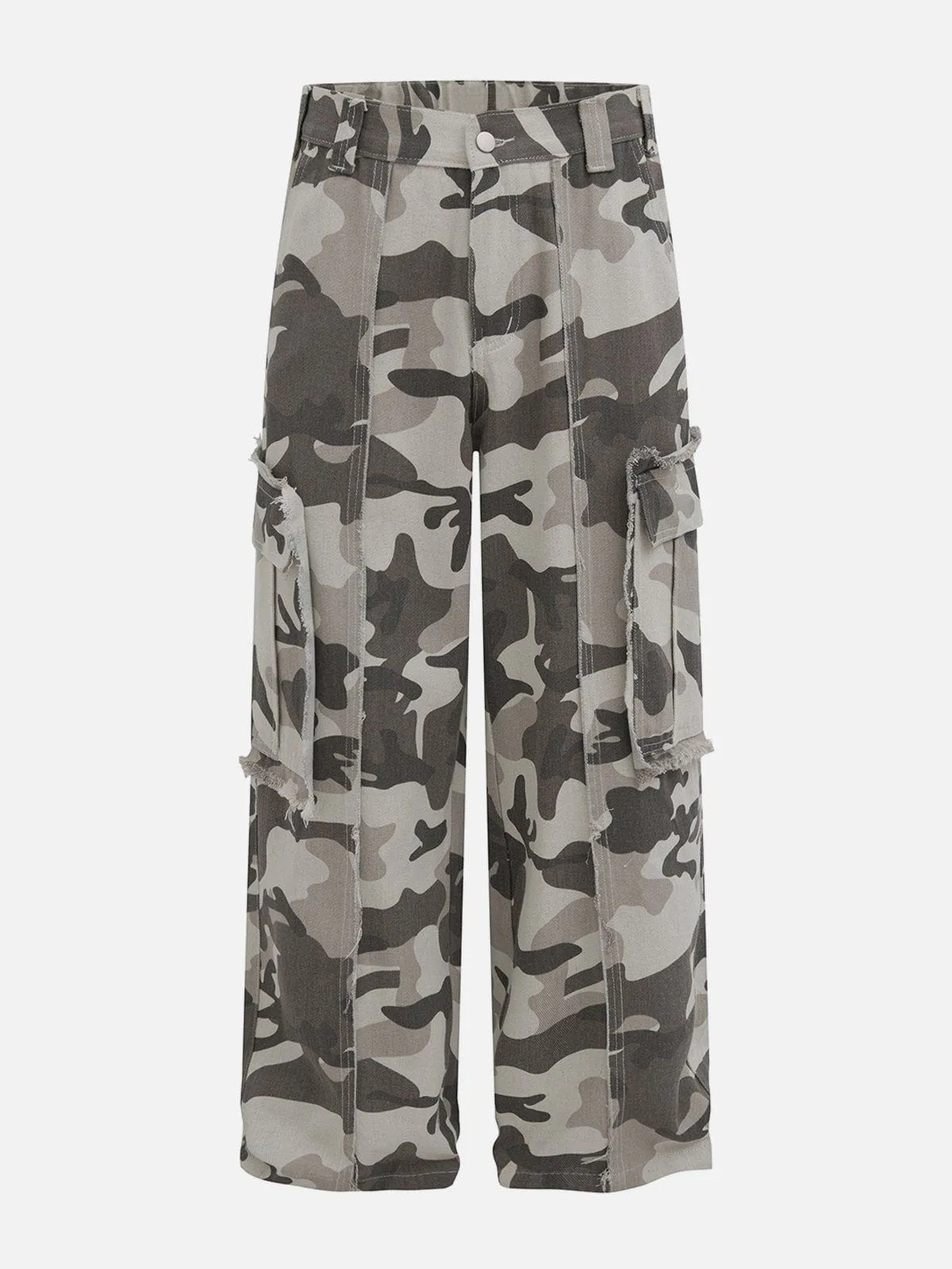 Aelfric Eden Fringe Pocket Camouflage Cargo Pants sold by Aelfric Eden