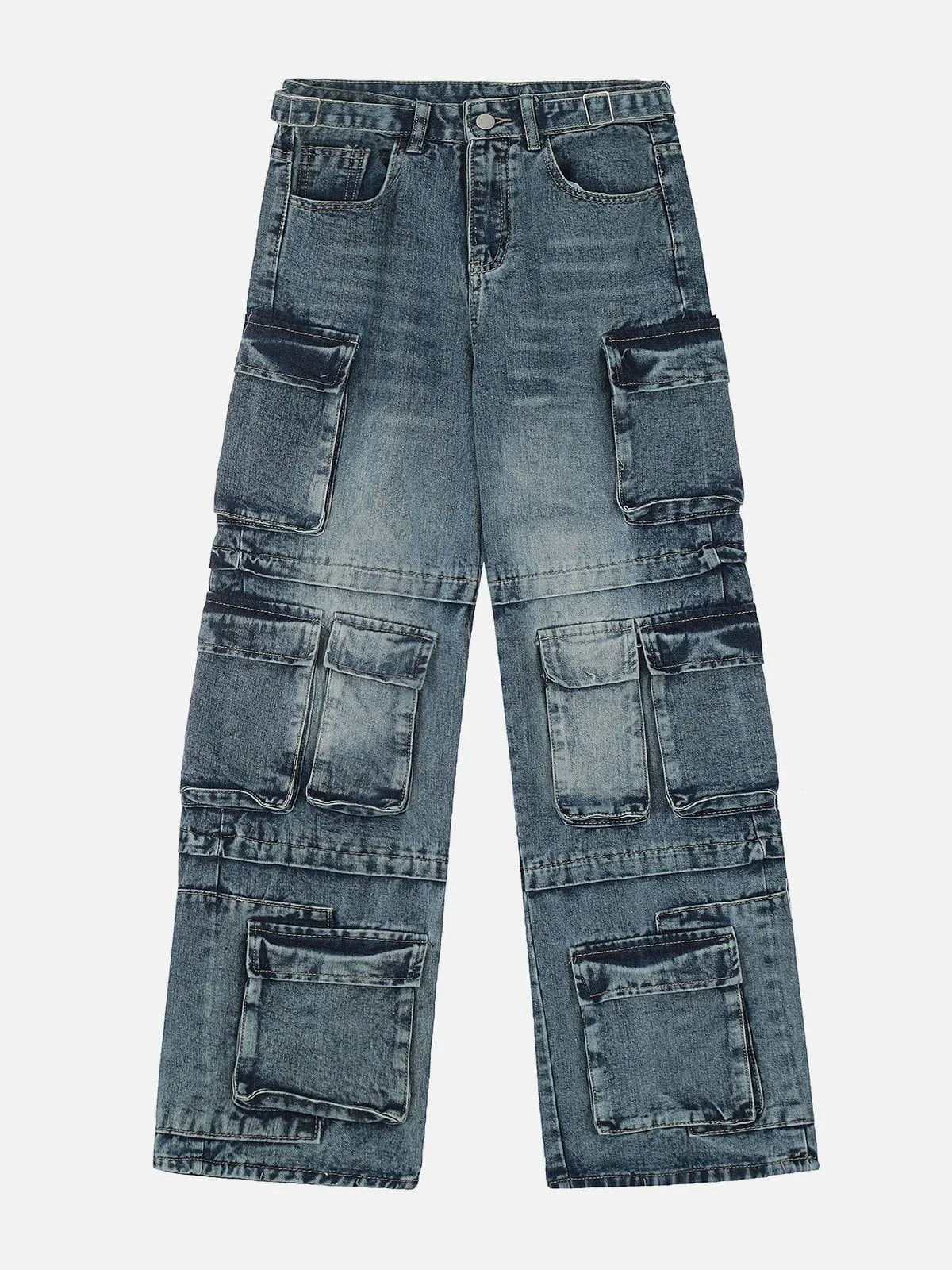 Aelfric Eden Multi Pocket Washed Jeans sold by Aelfric Eden