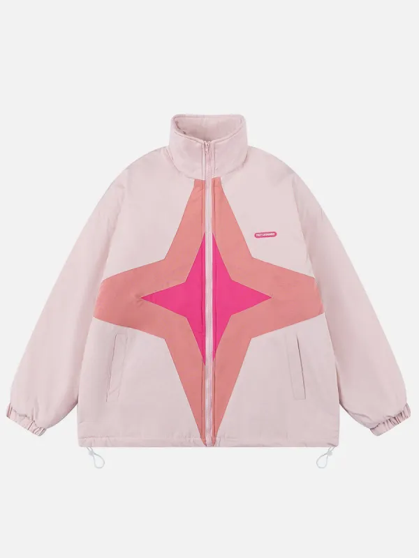 Aelfric Eden Star Patchwork Winter Coat sold by Aelfric Eden