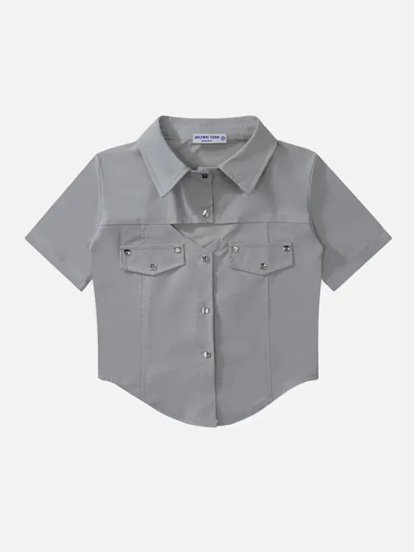 Simple Short Short Sleeve Shirt sold by Aelfric Eden