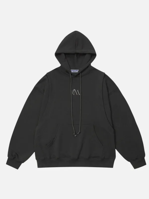 Aelfric Eden Solid Camber Patchwork Hoodie sold by Aelfric Eden