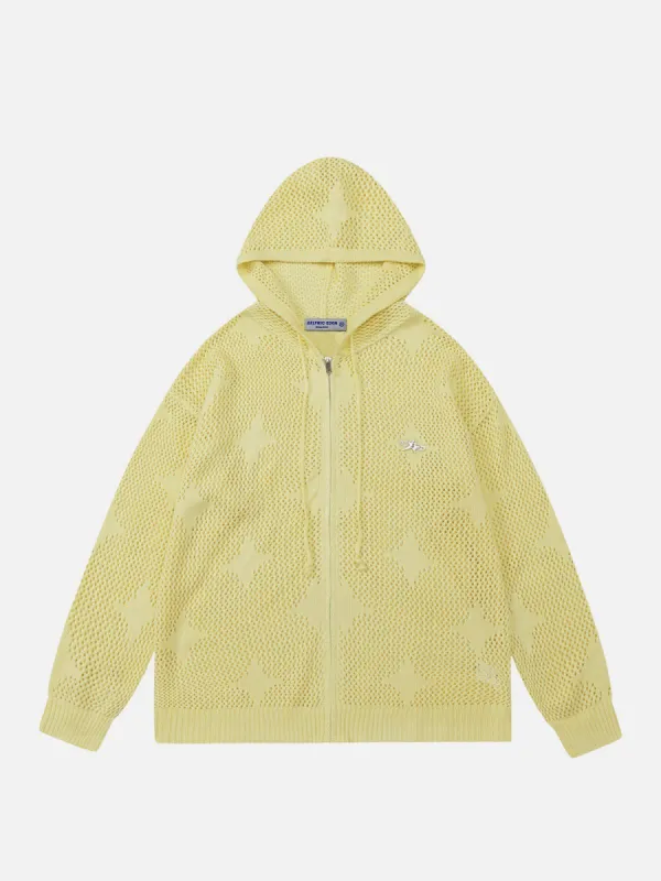 Aelfric Eden Star Cut Out Hoodie sold by Aelfric Eden
