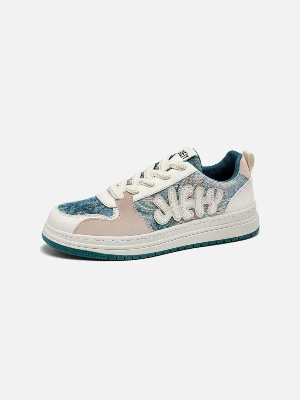 スニーカー StarryClimb Color Blocking Patchwork Skate Shoes StarryClimb Color Blocking Patchwork Skate Shoes | Parallel