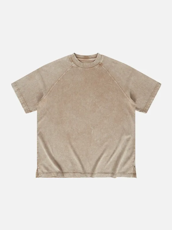 Aelfric Eden Solid Washed Essential Cotton Tee sold by Aelfric Eden