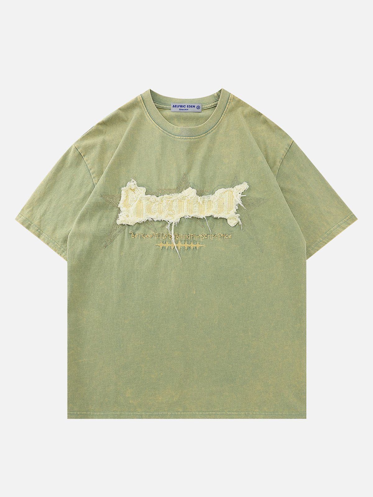 Aelfric Eden Star Applique Embroidery Tee sold by Aelfric Eden