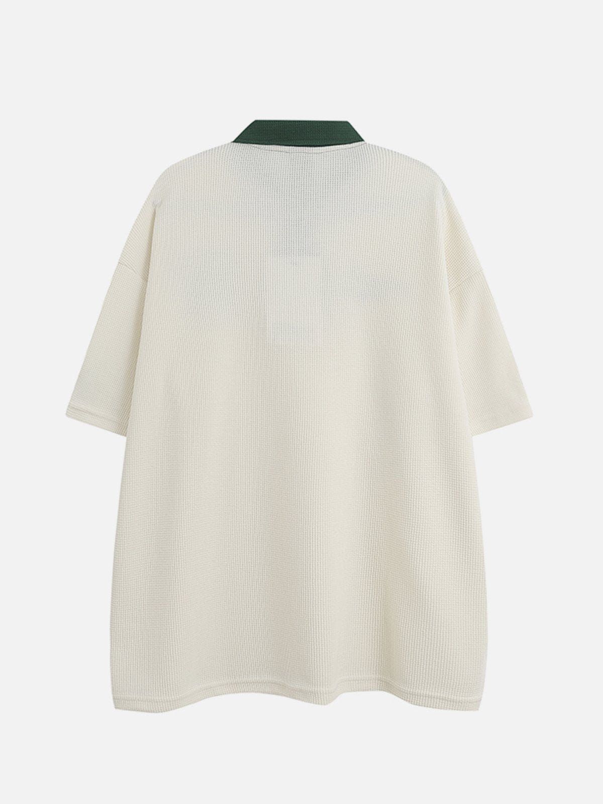 Aelfric Eden Embroidered Patch Knight Polo Tee sold by Aelfric Eden product image thumbnail 3