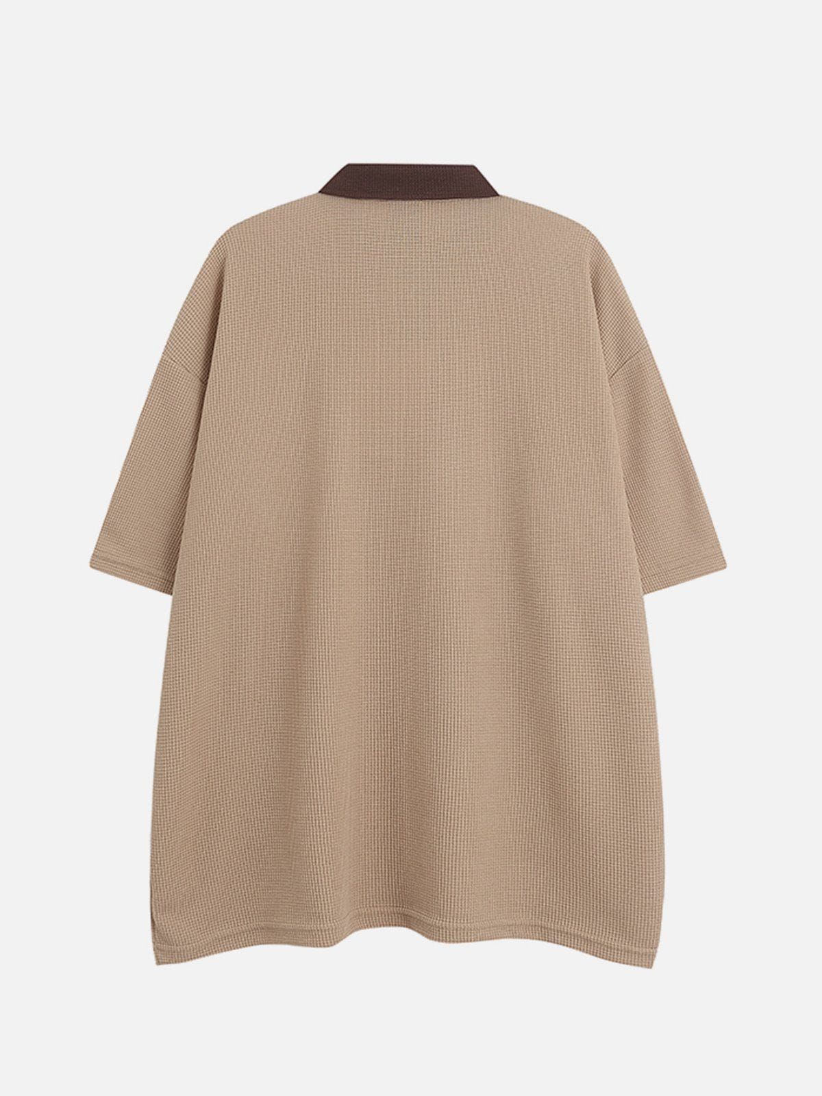 Aelfric Eden Embroidered Patch Knight Polo Tee sold by Aelfric Eden product image thumbnail 4