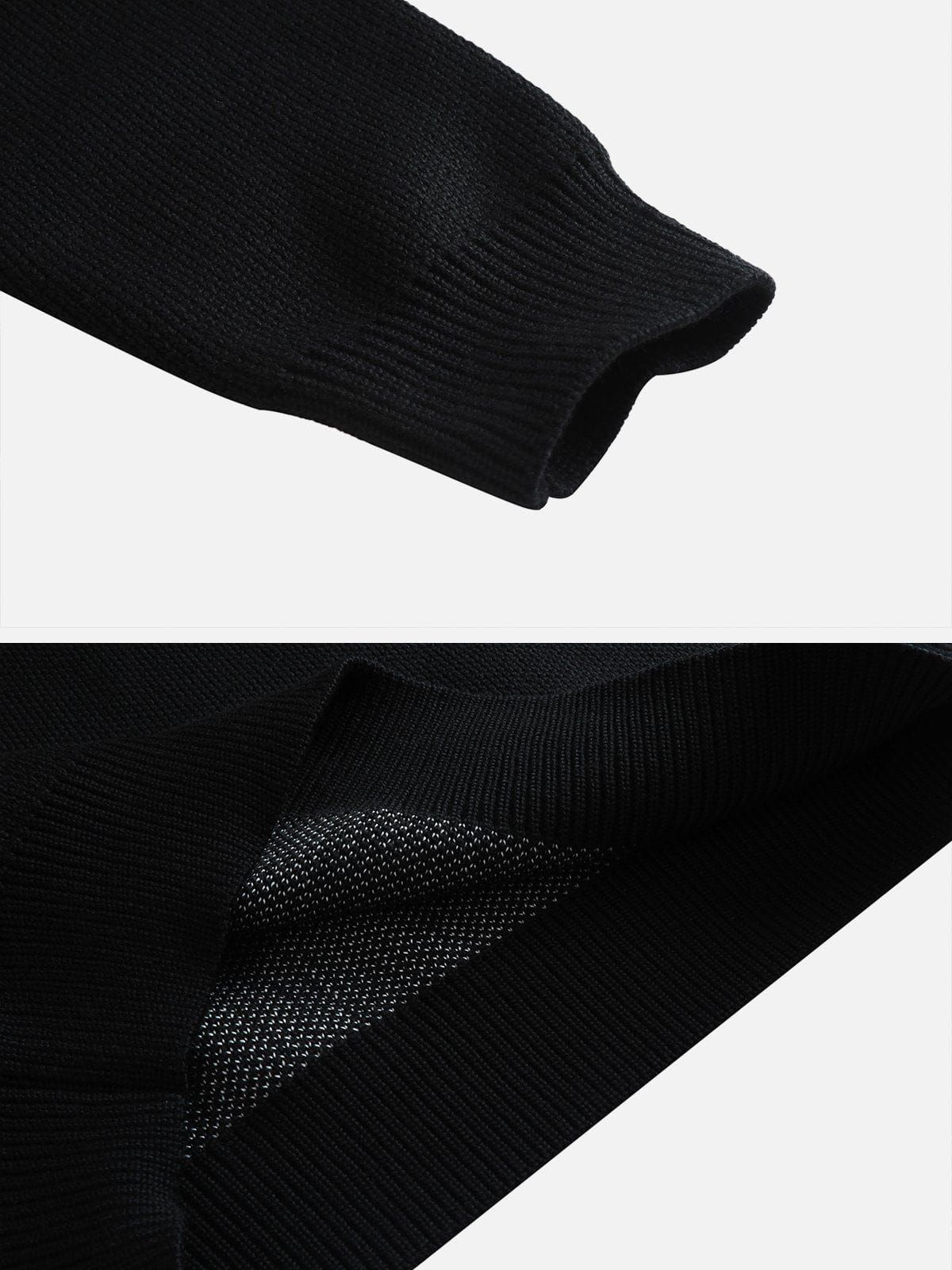 Aelfric Eden Clashing Monogram Embroidery Sweater sold by Aelfric Eden product image thumbnail 6