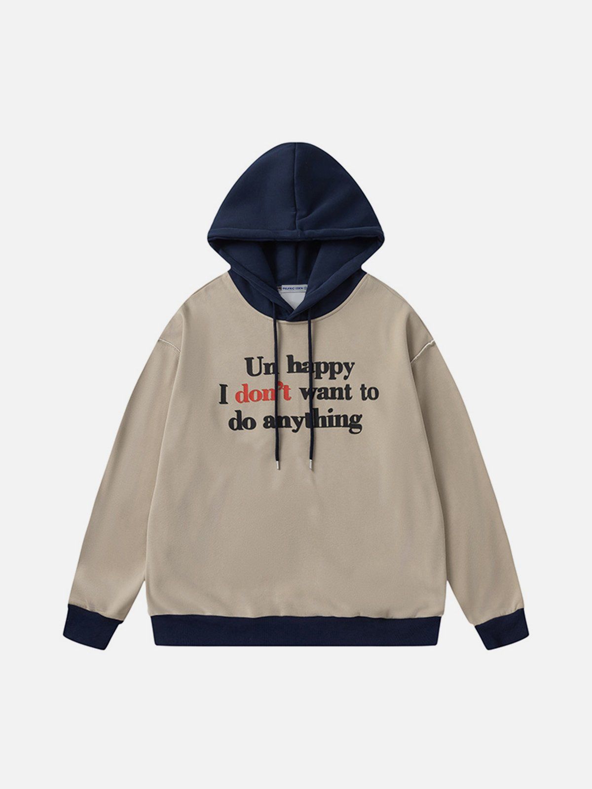 Aelfric Eden Letter Print Hoodie sold by Aelfric Eden