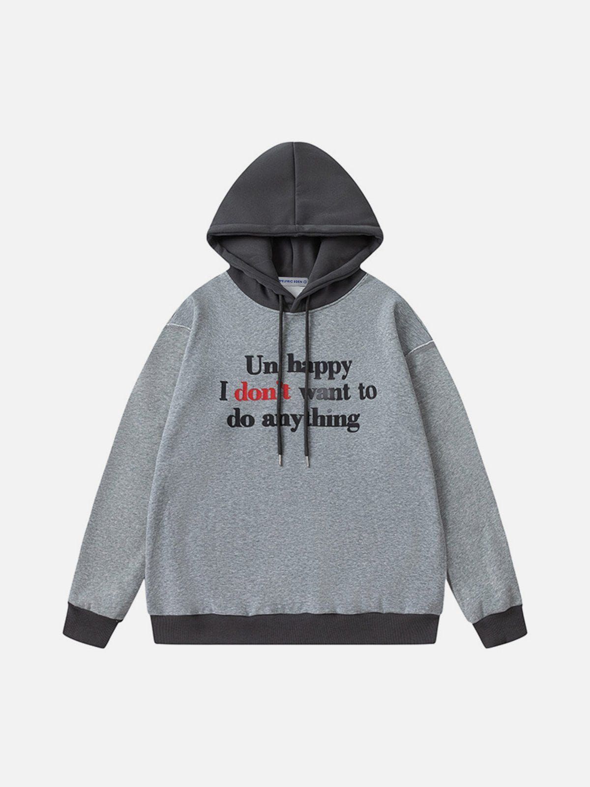 Aelfric Eden Letter Print Hoodie sold by Aelfric Eden product image thumbnail 2
