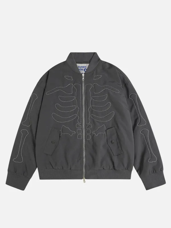 Aelfric Eden Embroidery Skeleton Jacket sold by Aelfric Eden