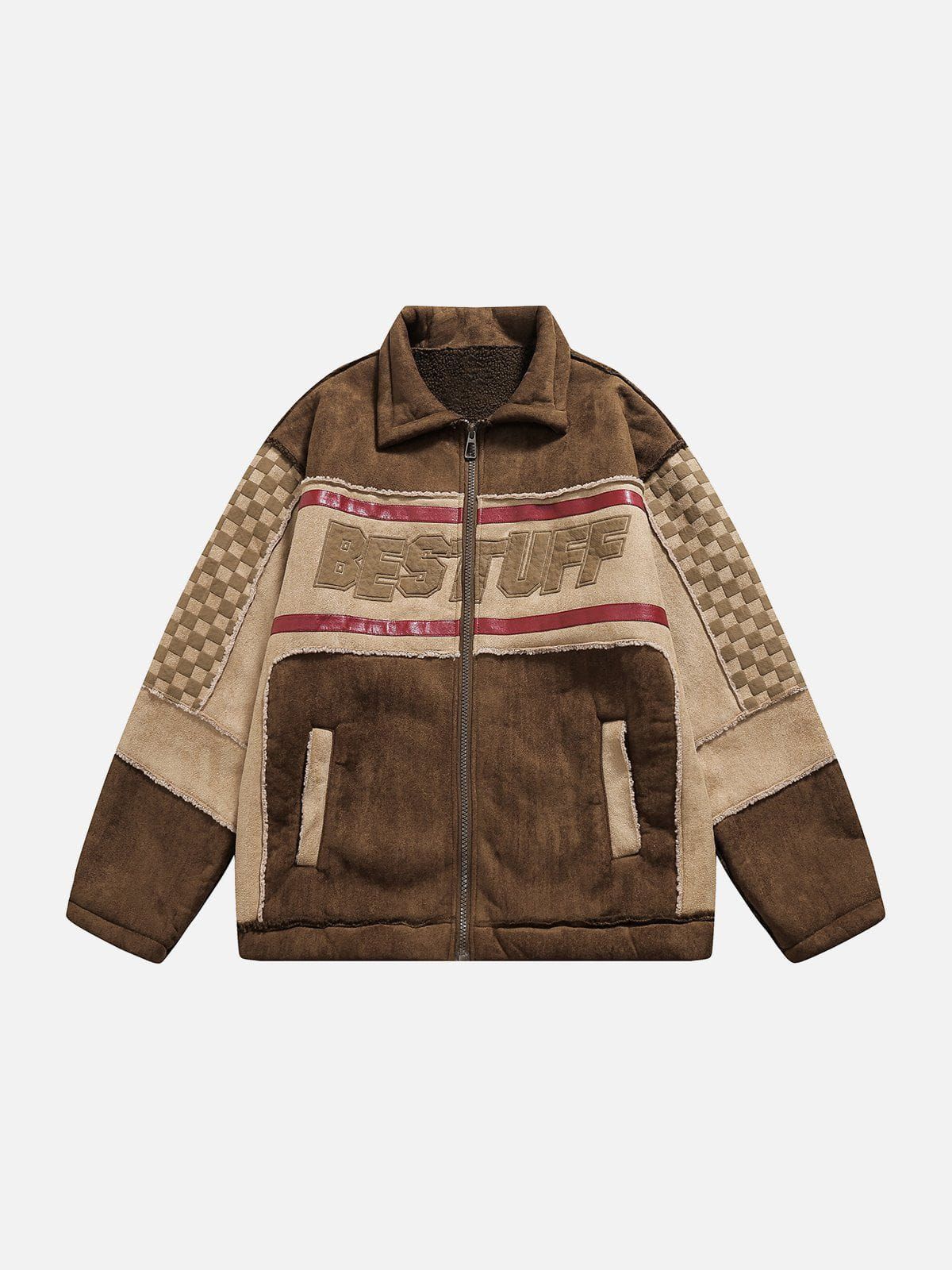 Aelfric Eden BESTUFF Suede Thicken Jacket sold by Aelfric Eden product image thumbnail 2