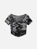 Aelfric Eden Camouflage Wrinkle Tee sold by Aelfric Eden