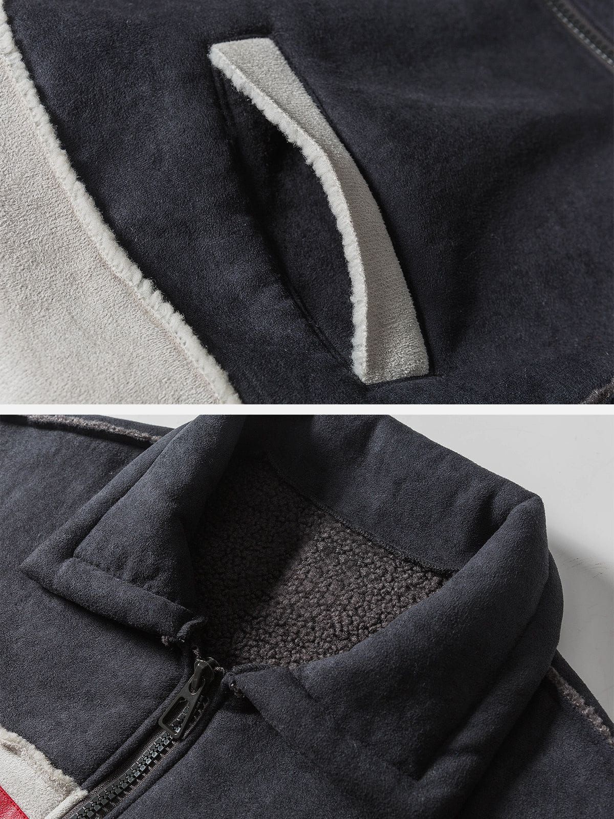 Aelfric Eden BESTUFF Suede Thicken Jacket sold by Aelfric Eden product image thumbnail 8