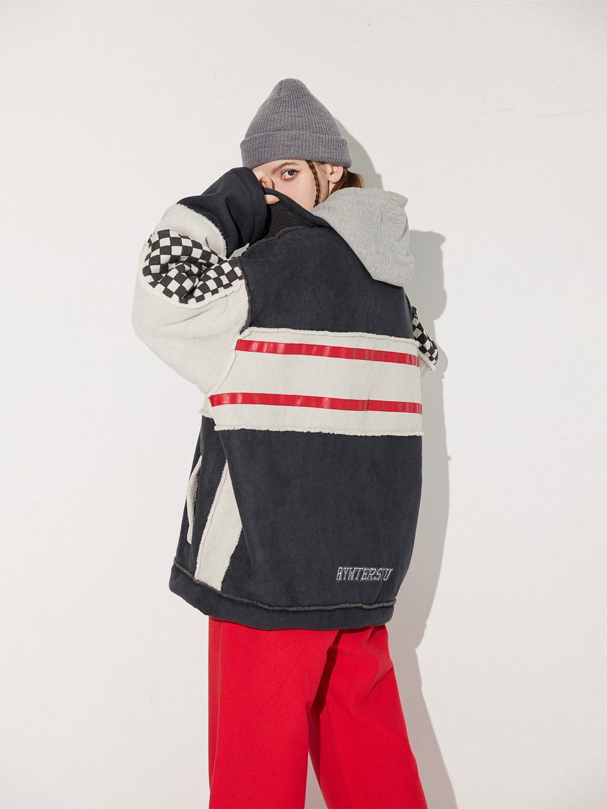 Aelfric Eden BESTUFF Suede Thicken Jacket sold by Aelfric Eden product image thumbnail 6