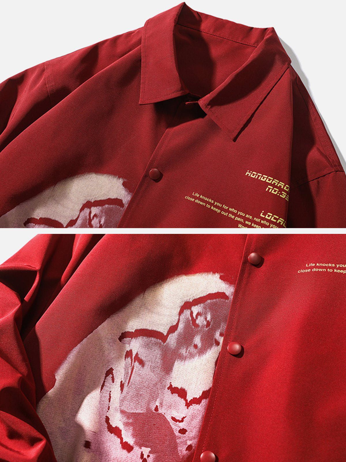 Aelfric Eden Abstract Print Jacket sold by Aelfric Eden product image thumbnail 6